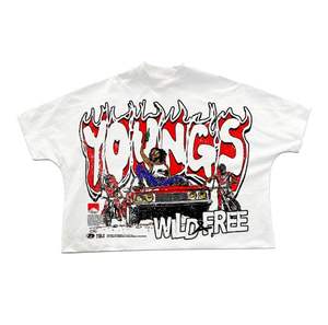 2025 vente en gros de haute qualité 100% coton Streetwear lavage à l'acide Vintage Boxy Fit T-Shirts fabricant personnalisé Boxy Crop imprimé T-shirt - Product Image 2