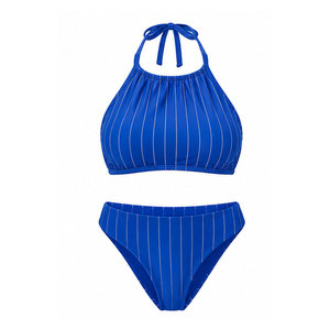 Ensemble de maillot de bain deux pièces tendance pour femme – Haut et bas confortables – Tenue de plage et de piscine élégante pour l'été - Product Image 1