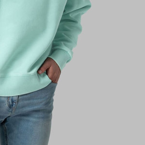 Sialkot เสื้อฮู้ดกันหนาวมีฮู้ดปักลายสำหรับผู้ชายผ้าฝ้าย100% พื้นฐาน - Product Image 6