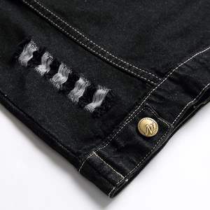 Man Jackets Breathable <b>Men</b> Denim Jackets Plus Size <b>Men</b> Jeans Jackets Custom Logo <b>men's</b> denim jackets & coats - Product Image 4
