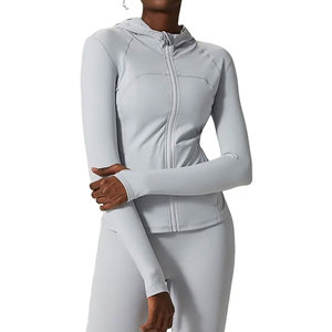 Training Jogging Wear Custom Strength Training Comfortable Zip Hooded Tracksuit Women Training Jogging Wear - Product Image 2