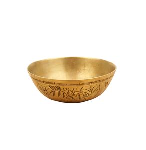 High Quality Brass Vintage <b>Small</b> <b>Bowl</b> With Engraving Polish Finished For Home Restaurant And Hotel Kitchenware Arabic <b>Bowl</b> - Product Image 3