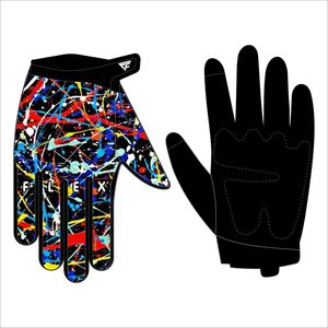Gants de moto tout-terrain respirants, imperméables et coupe-vent pour hommes, en polyester, à doigts entiers, à prix avantageux - Product Image 3