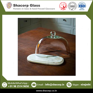 ที่สวมแก้วทรงโดมแก้วสำหรับตกแต่งบ้านและโอกาสในการเกิดดอกไม้ - Product Image 2