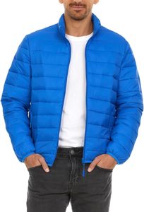 Chaqueta Acolchada de Invierno para Hombre, Transpirable e Impermeable, Estilo Urbano, Cuello Alto, Cierre de Cremallera Frontal, Grosor Estándar, Diseño Casual - Product Image 5