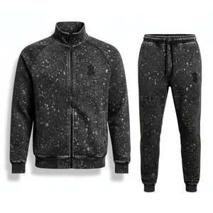 Men Color Blocking Waterproof Tracksuit Full <b>Zip</b> <b>Hoodie</b> Side <b>Pockets</b> Casual Wear Autumn Season 100% Cotton Blend Regular Fit - Product Image 6