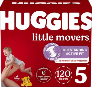 Huggies ผ้าอ้อมเด็กเล็กไซส์5ผ้าอ้อม120นับอายุ27 + ปอนด์พิมพ์ลายเทรนนิ่งผ้าอ้อมเด็กไซส์4 - Product Image 5