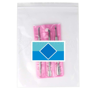 Kit de pousse-ongles double face avec outils de qualité professionnelle pour les salons et le toilettage des ongles à domicile - Product Image 6