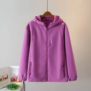 Personnaliser les sweats à capuche à fermeture éclair à épaules tombantes sweats à capuche de haute qualité pour femme 2025 décontracté respirant 100% coton pull - Product Image 3