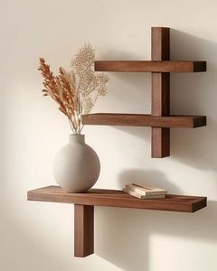 Ensemble de plateaux de service élégants en bois d'acacia finis à la main pour la cuisine et un cadeau élégant pour elle avec des formes personnalisables - Product Image 2