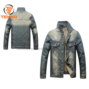 Chaquetas vaqueras de último diseño 2025 para hombre, temporada de invierno transpirable, venta al por mayor, precios baratos, chaqueta vaquera de talla grande para hombre - Product Image 6
