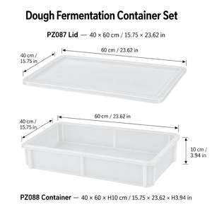 Caisse de levage de pâte Fida 40x60 h7.5 cm - Product Image 4