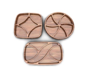 Assiettes en feuilles de palmier Areca |   Vaisselle jetable biodégradable 100% biologique - Product Image 6