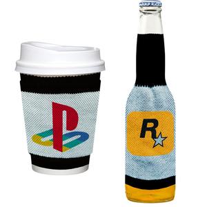 Fundas para vasos de plástico reciclado post-consumo 93% respetuosas con el medio ambiente del fabricante, protección contra el frío y el calor - Product Image 3