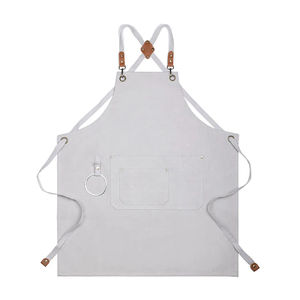 Wholesale Price Heavy Duty Reusable Sleeveless Chef <b>Apron</b> with Pocket Custom Logo Restaurant Kitchen Essentials - Product Image 2