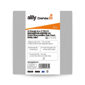 Panneau solaire monocristallin à demi-cellules HJT de type N Alily Energy AL6-575N-E3 - Product Image 2