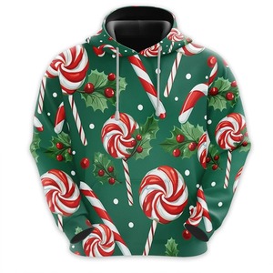 Venta al por mayor 3D Impreso Arco Iris Caramelo Gráfico Sudaderas XS Hombres Moda Sudaderas Bordado Invierno Jerseys Dulces Snack Diseño - Product Image 6