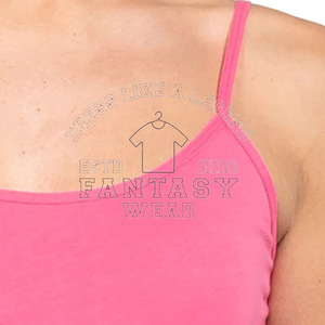 FANTASY WEAR OEM High Quality Women Quick Dry Athletic Tank Top Gym Training Sleeveless Shirt CE Certified - Product Image 4