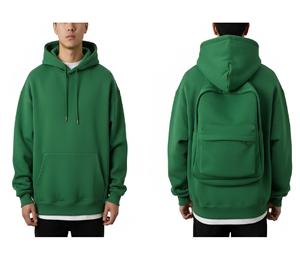 Sudadera con Capucha de Estilo Urbano para Hombre, Corte Regular, para Invierno, Lisa, Teñida, de Poliéster/Algodón, Felpa, ONSTYLE SPORTS, Personalizable - Product Image 1