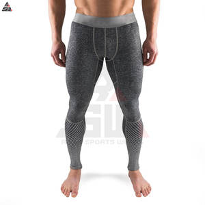 Leggings de Yoga para Hombre de Cintura Alta, Diseño Texturizado Sin Costuras, Alta Elasticidad, Transpirables, de Secado Rápido, Spandex/Nailon - Product Image 4