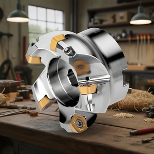 Fresa de Alimentación Superior 80A06R-S19PD09-C de 27 mm de Diámetro, Certificación ISO, Rotación en Sentido Horario con Diámetro de Corte de 80 mm - Product Image 3