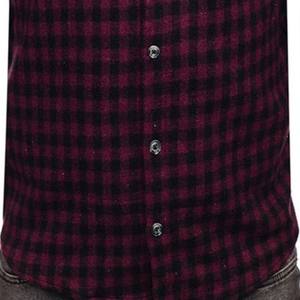 Chemise en flanelle pour homme de bonne qualité, entièrement personnalisable, tendance, anti-rides, de haute qualité - Product Image 3