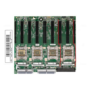 735518-001 ซ็อกเก็ตบอร์ดระบบ HP LGA2011 สำหรับ PROLIANT DL580 G9 ปรับปรุงใหม่ - Product Image 3