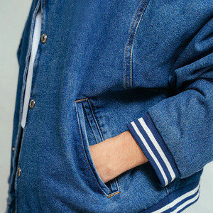 Customized Design Denim <b>Jacket</b> for Men Cotton Wear Casual Wear Clothing Soft Fabric Denim <b>Jacket</b> for Men - Product Image 6