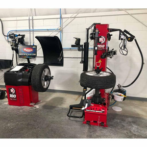 Ensemble professionnel de démonte-pneus rotatif et d'équilibreuse de roues pour garages très occupés, à vendre à prix réduit. - Product Image 2