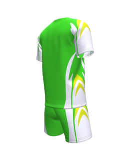 Tenues de sport d'équipe, ensembles de maillots de football, séchage rapide, 100% polyester, respirant, toutes saisons, fabrication au Pakistan, unisexe - Product Image 2
