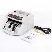 Compteur de billets LCD 2108 UV/MG, machine de comptage multi-devises USD/EUR/IQD/TRY, détecteur de billets, compteur de monnaie