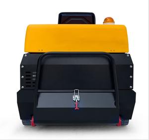 Robot de lavage électrique autoporté 36V avec balayage intégré, système de brosses à double rouleau, réservoir d'eau de 200L, vitesse de 7 km/h, nouveau nettoyeur de sol - Product Image 3