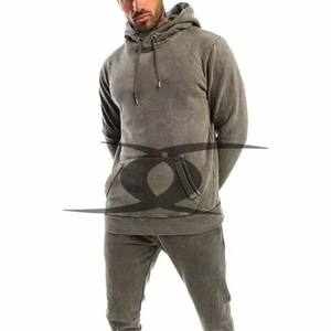 <b>Men's</b> Streetwear Hooded <b>Thermal</b> Oversized Acid Wash Tracksuit Custom Hoodies Sport Vintage Sweatshirt <b>Mens</b> Heavyweight Tracksuit - Product Image 6