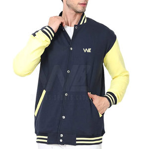 Gran oferta de chaqueta con letras de invierno para hombre con logotipo personalizado y chaqueta con cuello levantado hecha a pedido - Product Image 2
