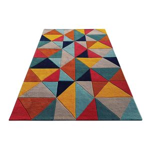 Gran oferta, Alfombra de seda de diseñador con mechones a mano única, hecho a máquina abstracto Jacquard ecológico, felpa para uso de oración en el baño de la casa - Product Image 3