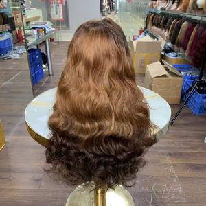 Hot Supplier 13x4 <b>Lace</b> 24 Inch Ocean Wave Glueless <b>Lace</b> Front Premium <b>Wigs</b> 100 Human Hair Full <b>Wig</b> Natural Soft Waves - Product Image 4