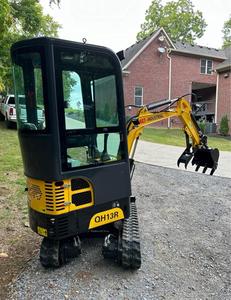 LIVRAISON GRATUITE Mini-excavatrice AGT QH13R neuve, homologuée EPA CE, mini-excavatrice de 1 tonne, 13 ch, essence, moteur fermé, ROPS - Product Image 4