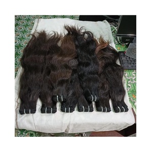 ผมต่อของมนุษย์แท้แบบบราซิล12A 10A 9A คลื่นธรรมชาติสองชั้นดึงธรรมชาติ - Product Image 3