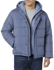 Veste matelassée pour homme en coton biologique, fabriquée en usine certifiée - Product Image 3