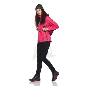 Vestes coupe-vent d'hiver pour femmes sur mesure vêtements décontractés en nylon et polyester respirants avec techniques imprimées personnalisées 2025 - Product Image 6