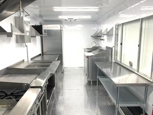 Remorque alimentaire de concession avec grande fenêtre de service, entièrement équipée, conforme aux normes européennes, certification DOT, remorque alimentaire type caravane - Product Image 5
