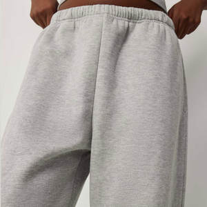 Custom Unisex Pantalones de chándal Peso Pesado Algodón Joggers Bordado Logo Opción, OEM/ODM Streetwear Fábrica - Product Image 2