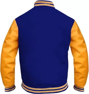 Las chaquetas universitarias son modernas y populares para ropa informal, pero se pueden elevar con la personalización adecuada para un aspecto más Premium. - Product Image 2
