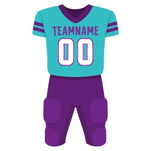 ชุดกางเกงเจอร์ซีย์ฟุตบอลเยาวชนอเมริกันชุดเสื้อผ้ากีฬาชื่อทีมที่ระเหิด - Product Image 5