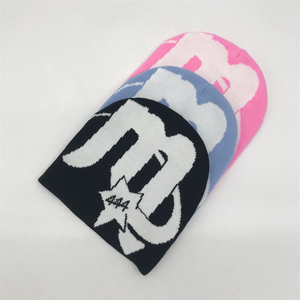 Gorro deportivo de punto, cálido, suave y acogedor, forrado de lana, ajustable, elegante, para exteriores, para clima frío, para gimnasio - Product Image 2