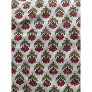 Nuevo 2025 tela multicolor al por mayor tela India 100% tela de algodón Material de tela Floral bloque de mano + Serigrafía - Product Image 2