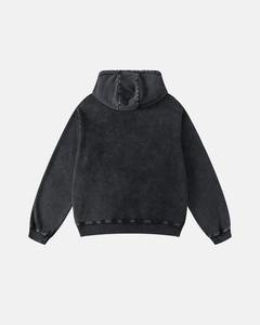 Sudadera con Capucha Unisex Vintage de Algodón Lavado con Bolsillo Canguro, Estilo Casual Urbano - Product Image 6