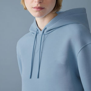 2025 último transpirable para mujeres de peso pesado de algodón/poliéster serigrafía personalizada de buena calidad sudaderas con capucha holgadas para Unisex - Product Image 3