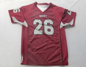 Uniformes de Fútbol Americano Hechos a Medida, Camisetas Transpirables de Manga Corta, Tallas Grandes, 100% Poliéster, Antibacterianas y que Absorben la Humedad - Product Image 4
