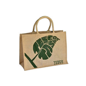 Bolso de playa de yute ecológico de alta calidad, bolsos de compras sostenibles a la moda de diseñador a la venta - Product Image 3